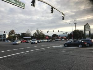 Intersection of San Antonio and El Camino Real