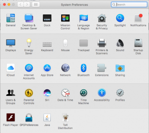 App Sore Control in System Preferences