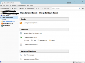 Thunderbird RSS Dashboard 