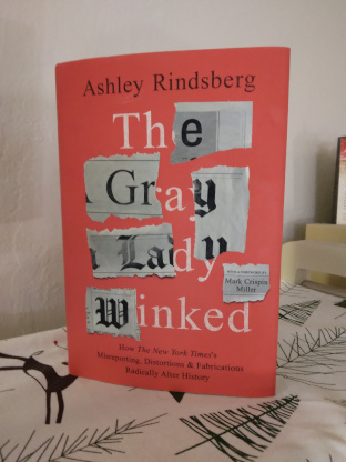 The Gray Lady Winked Book Cover